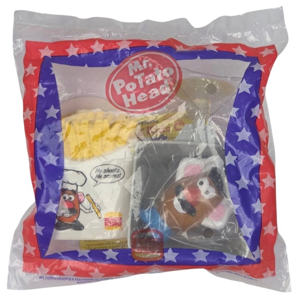 1998 – Hasbro Mr. Potato Head Burger King Kids Club Toy Set (Complete) - Collectible Toys - ThrowbackBuys - A N E 1 Stop Shop