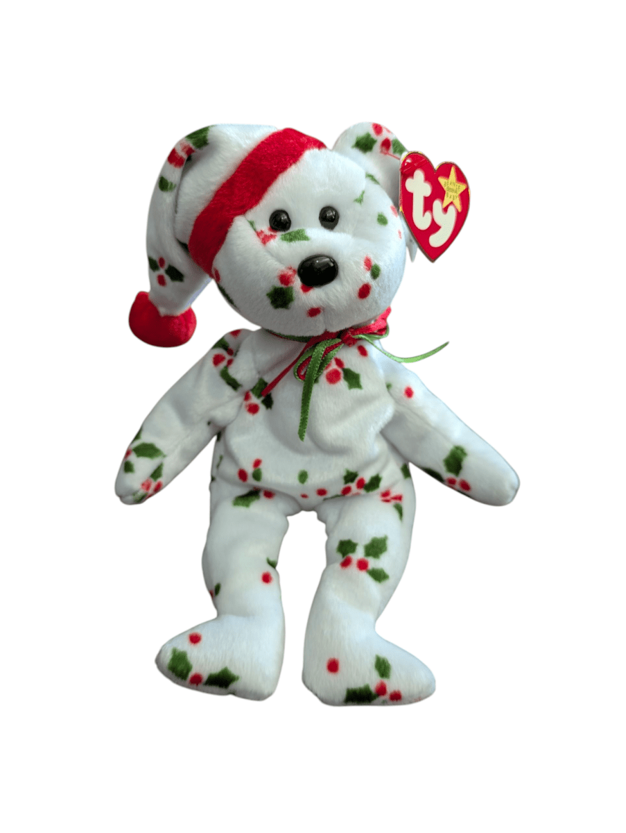 1998 'Holiday Teddy' TY Beanie Baby - Collectible Toys - ThrowbackBuys - Shiznit
