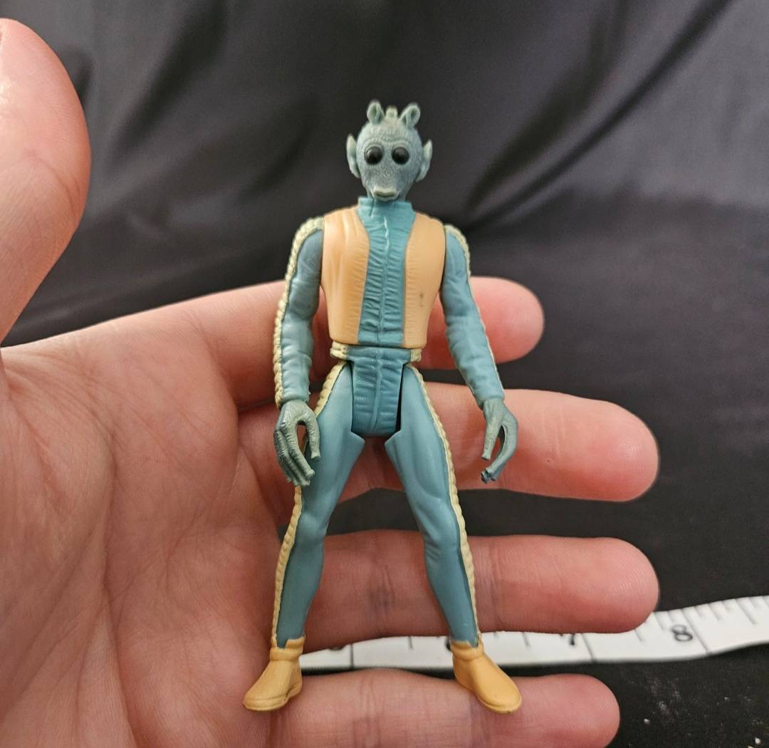 1998 Kenner Star Wars Greedo Action Figure - Action Figures & Collectibles - ThrowbackBuys - Cloy's Creativity