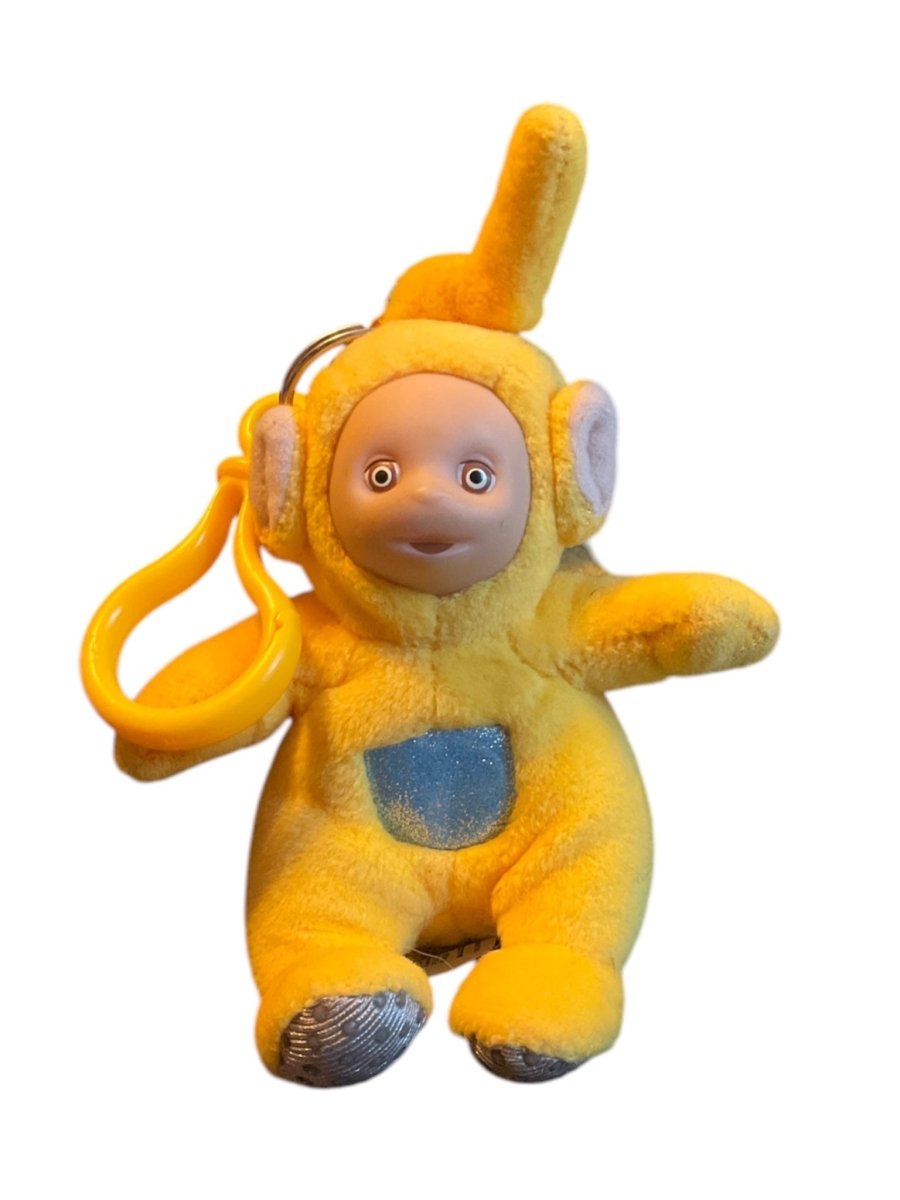 1998 Laa Laa Teletubbies Plush Key Chain - Accessories - ThrowbackBuys - Shiznit