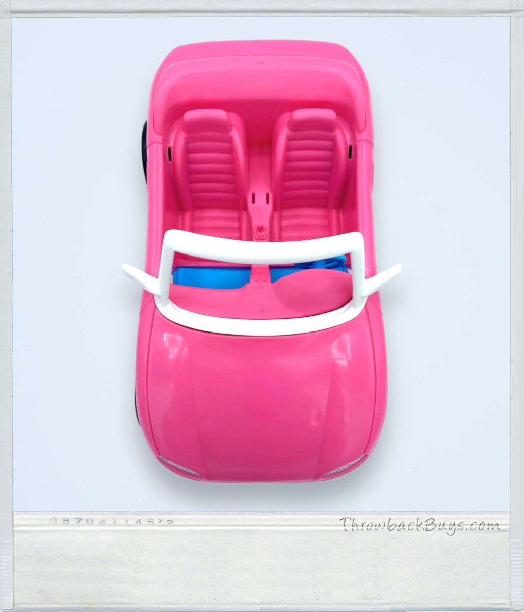 1998 - Mattel Barbie Pink Convertible Sports Car - Dolls - ThrowbackBuys - ThrowbackBuys