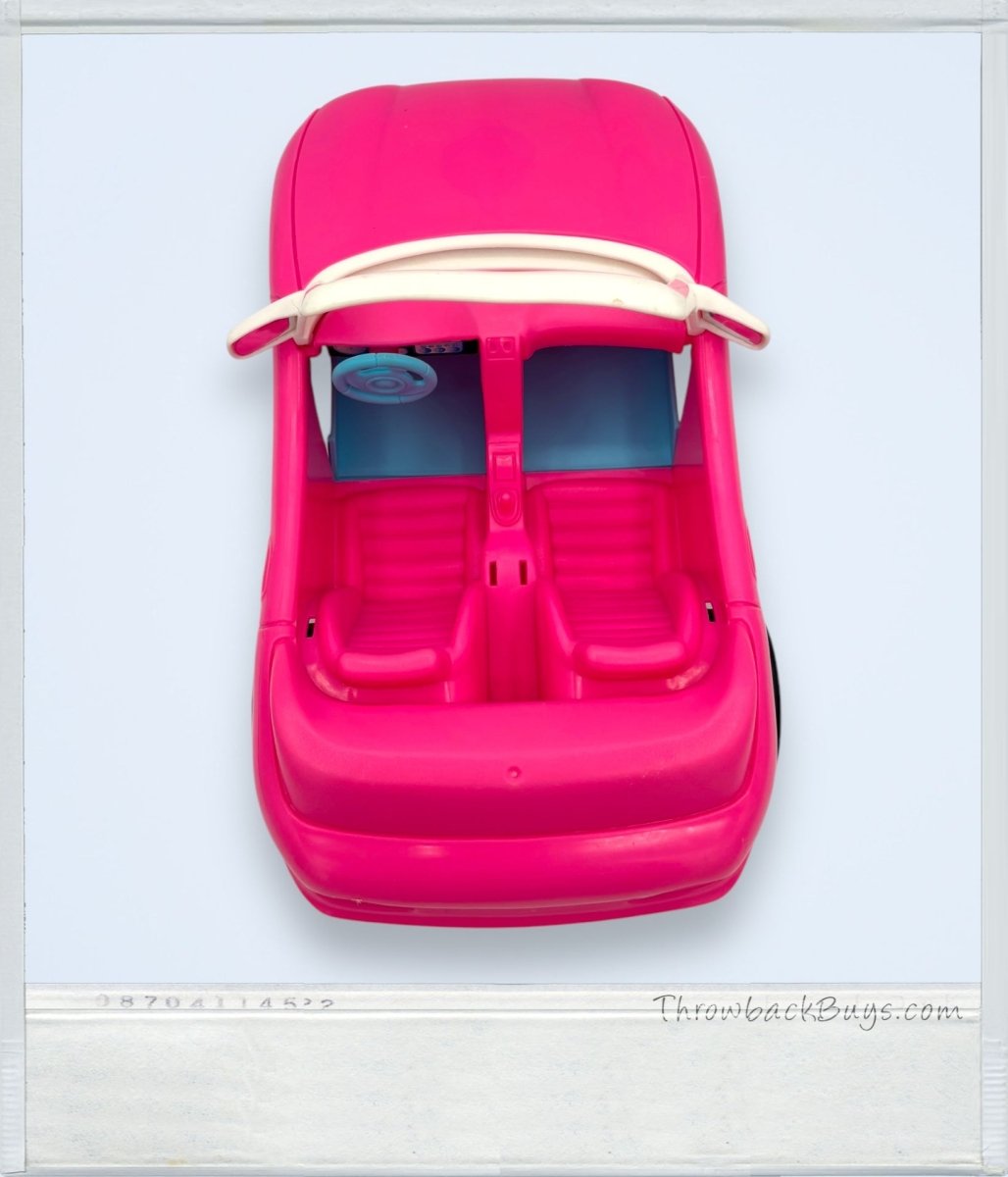 1998 - Mattel Barbie Pink Convertible Sports Car - Dolls - ThrowbackBuys - ThrowbackBuys