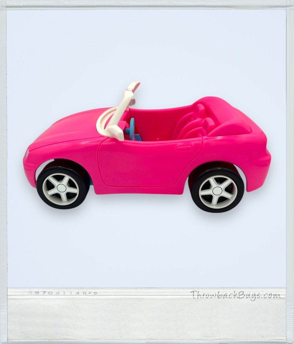 1998 - Mattel Barbie Pink Convertible Sports Car - Dolls - ThrowbackBuys - ThrowbackBuys