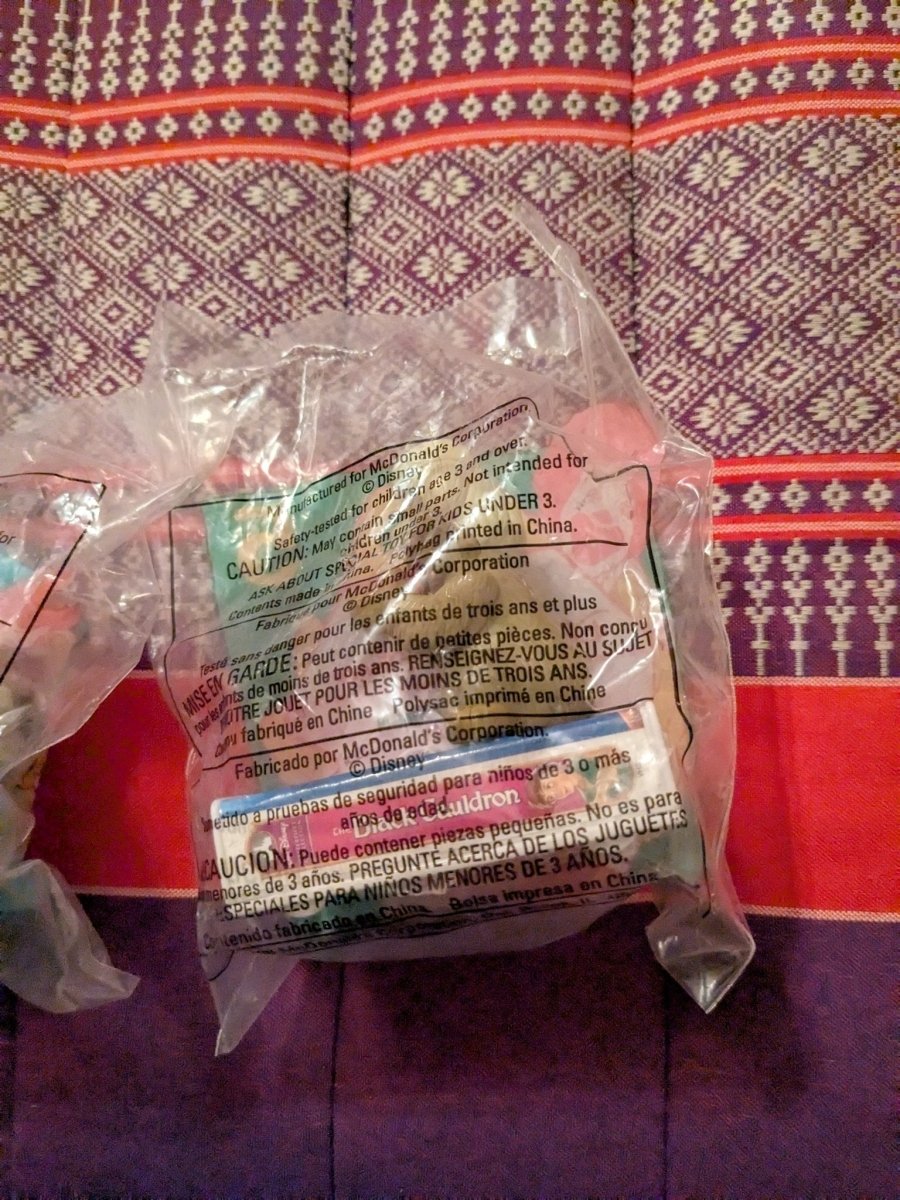1998 McDonald's Happy Meal Toy Sealed Disney Video Favorites VHS The Spirit of Mickey 1 & The Black Cauldron 5 - Collectible Toys - ThrowbackBuys - Furby Queen