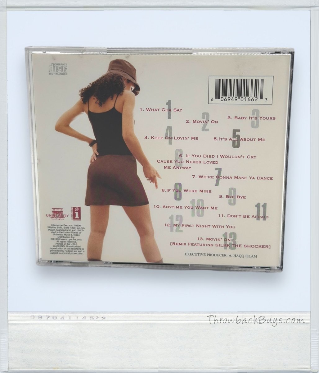 1998 - Mya CD - CDs - ThrowbackBuys - ThrowbackBuys