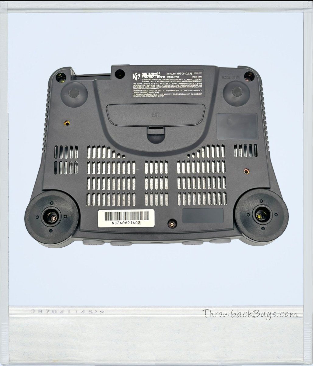 1998 - Nintendo 64 x GoldenEye Bundle IN BOX w/Controller & Rumble Pak - RARE - Home Game Consoles - ThrowbackBuys - ThrowbackBuys