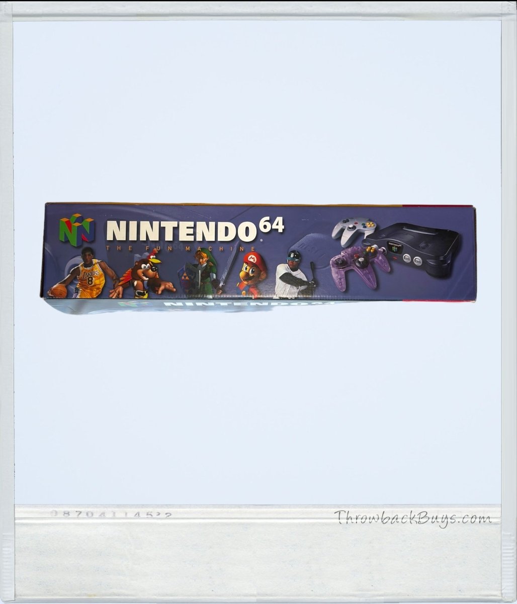 1998 - Nintendo 64 x GoldenEye Bundle IN BOX w/Controller & Rumble Pak - RARE - Home Game Consoles - ThrowbackBuys - ThrowbackBuys