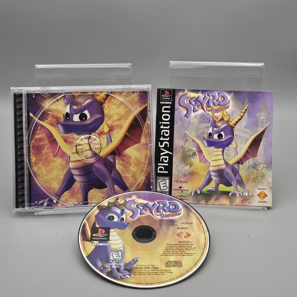 1998 – PlayStation 1: Spyro the Dragon - Video Games - ThrowbackBuys - Pinnaclecollectibles