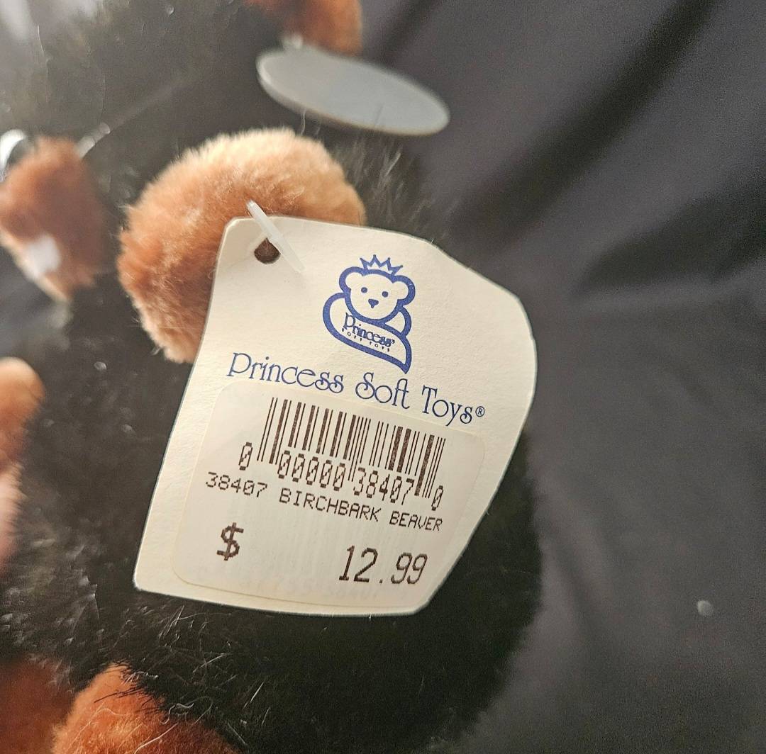 1998 Princess Birchbark Beaver Soft 6" Plush - Plushies - ThrowbackBuys - Cloy's Creativity