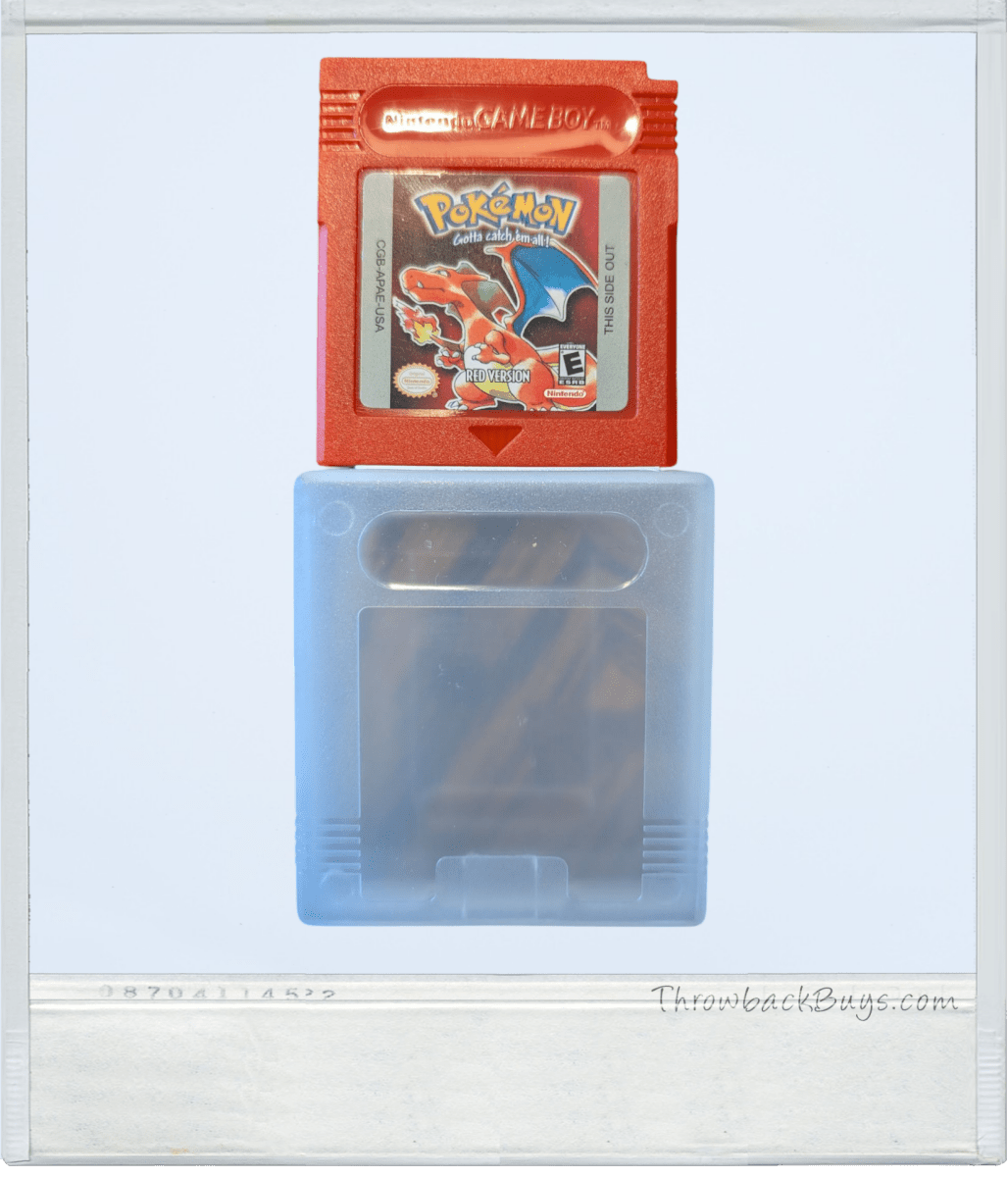 1998 - REPRODUCTION - Pokemon Red - Gameboy - Video Games - ThrowbackBuys - Slaqr Retro Gaming & Collectibles