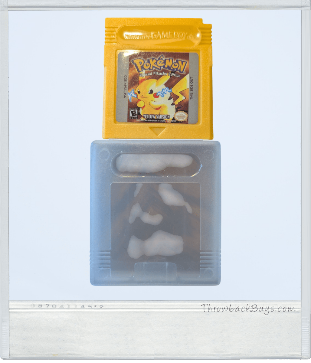 1998 - REPRODUCTION - Pokemon Yellow - Gameboy - Video Games - ThrowbackBuys - Slaqr Retro Gaming & Collectibles