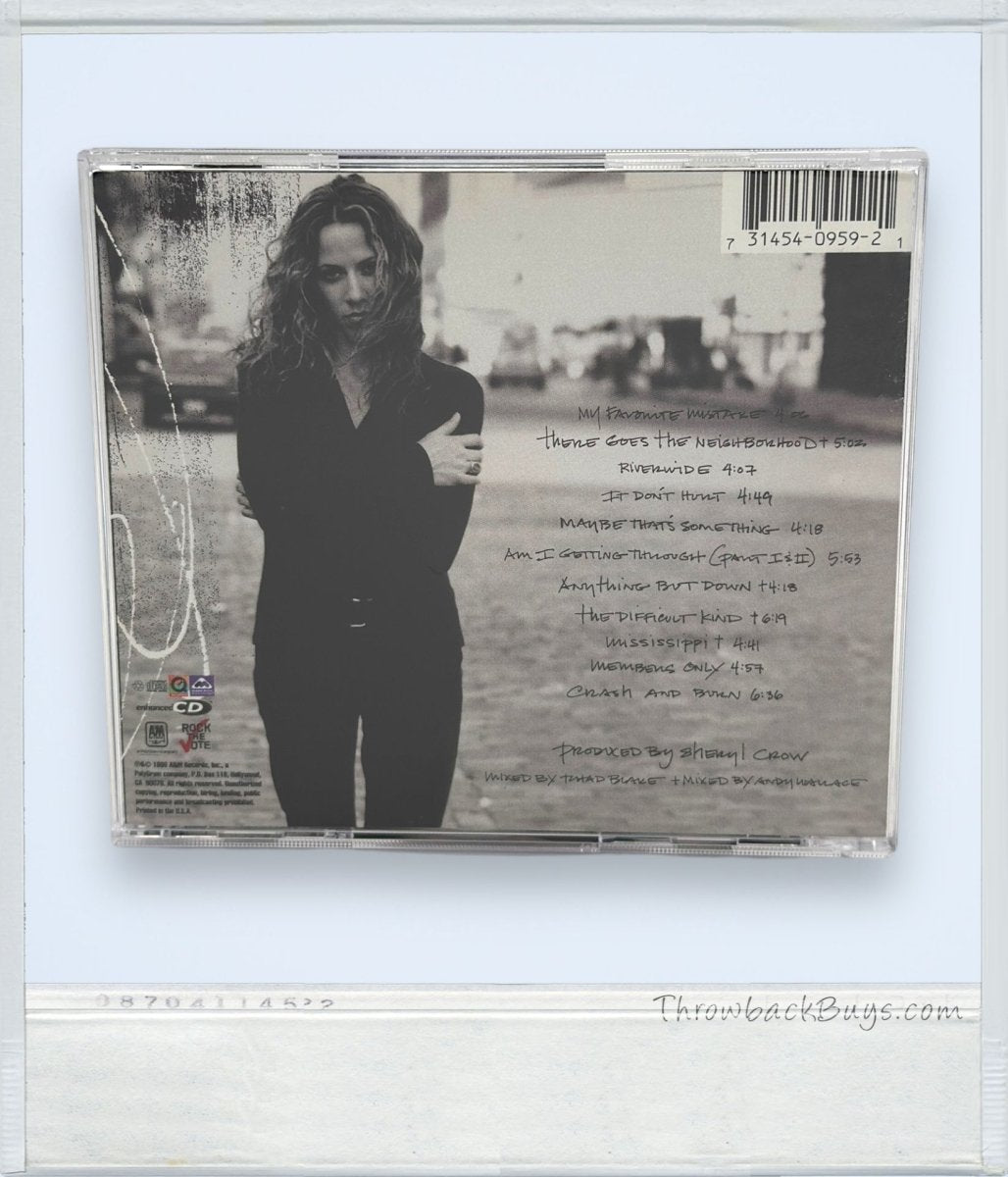 1998 - Sheryl Crow: The Globe Sessions CD - CDs - ThrowbackBuys - ThrowbackBuys