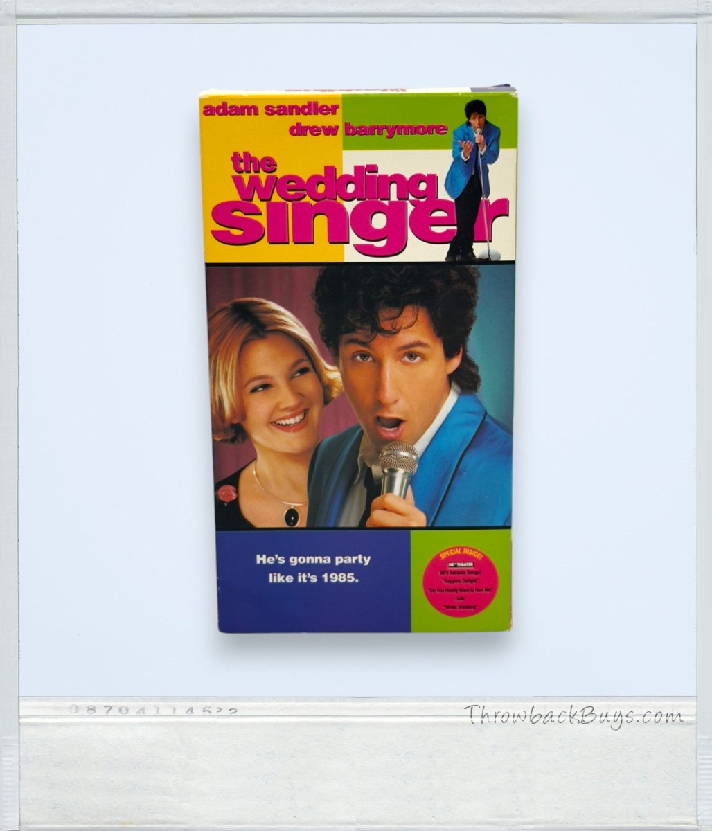 1998 - The Wedding Singer VHS - VHS - ThrowbackBuys - ThrowbackBuys