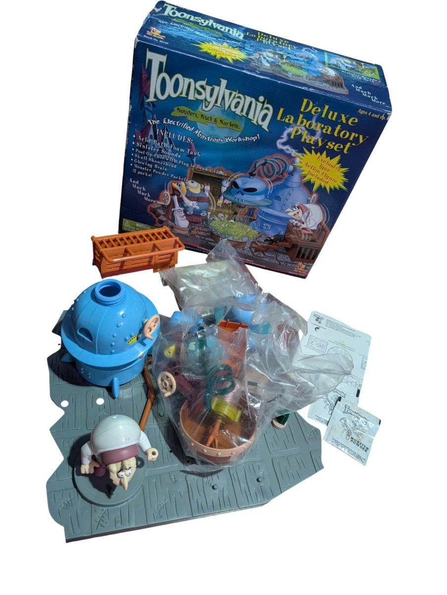 1998 Toonsylvania Deluxe Laboratory Playset - Collectible Toys - ThrowbackBuys - Shiznit