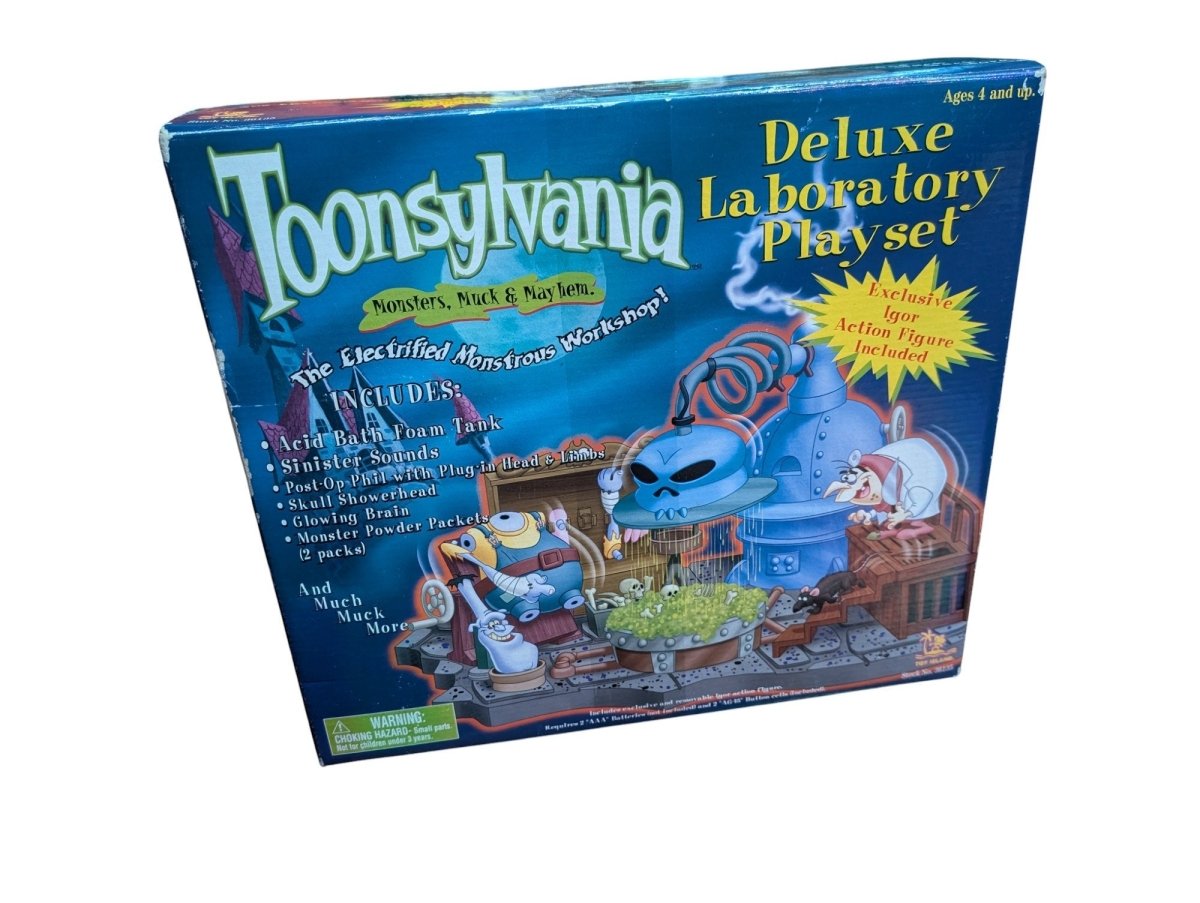 1998 Toonsylvania Deluxe Laboratory Playset - Collectible Toys - ThrowbackBuys - Shiznit