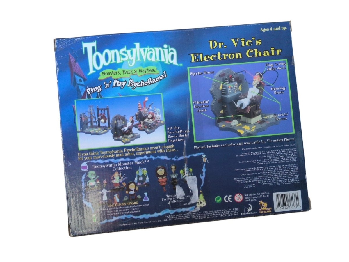 1998 Toonsylvania 'Dr. Vic's Electron Chair' Toy - Collectible Toys - ThrowbackBuys -Shiznit