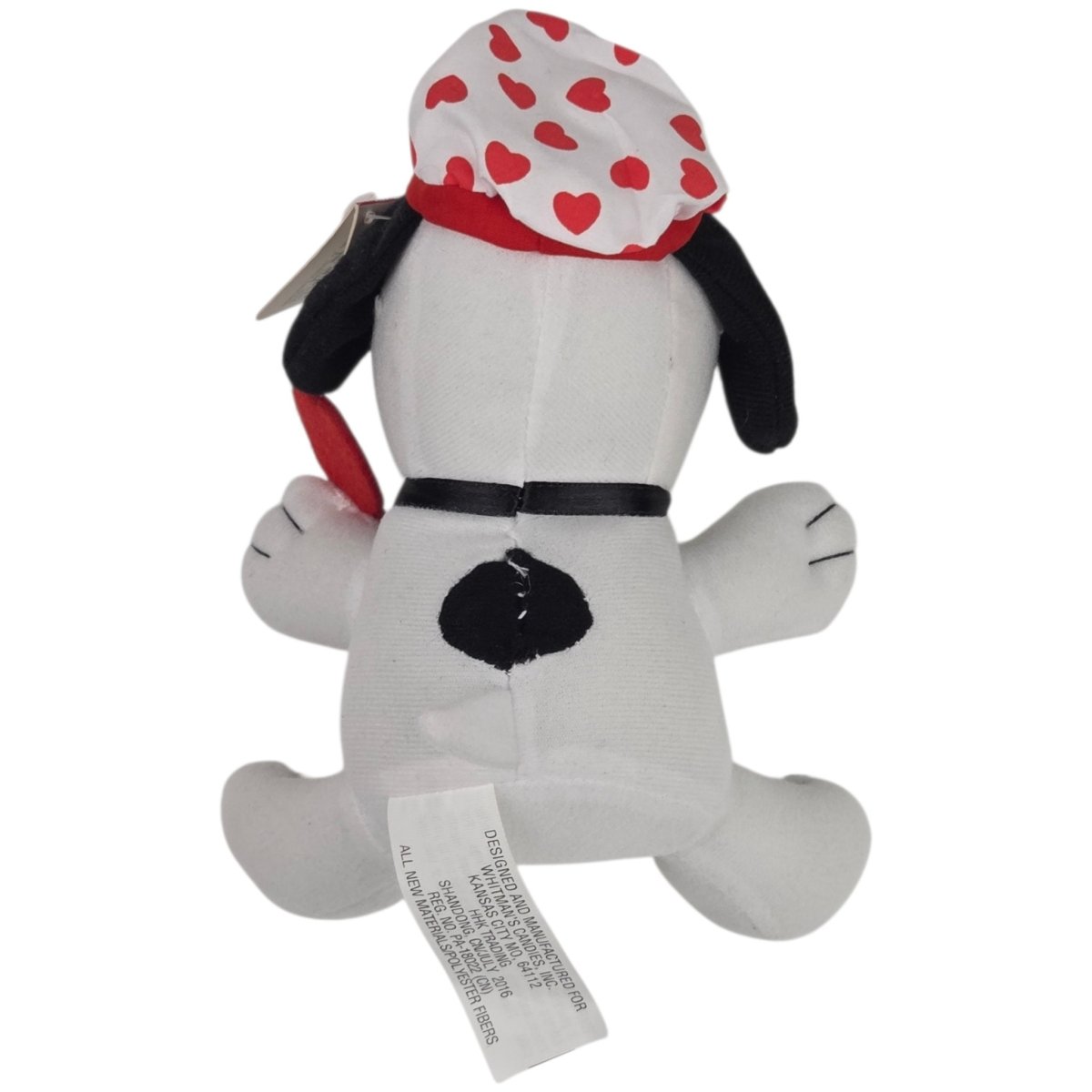 1998 - Whitman's Peanuts Snoopy Chef "Bon Appetit" Valentine's Day 6.5" Plush - Plushies - ThrowbackBuys - A N E 1 Stop Shop