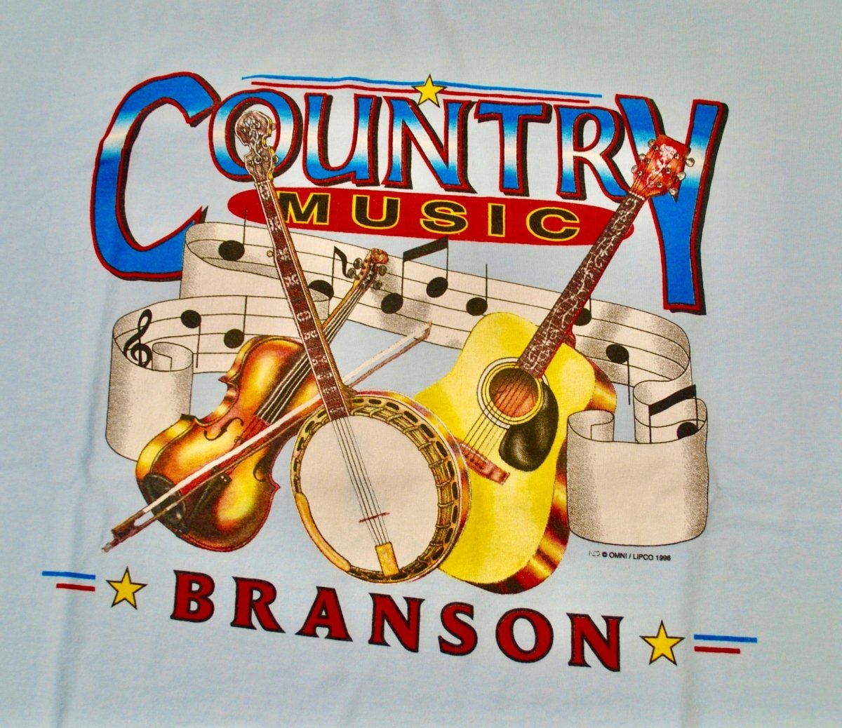 1998 - Yesterday's Attic: Country Music Branson Shirt - XL - Shirts - ThrowbackBuys -Yesterday's Attic