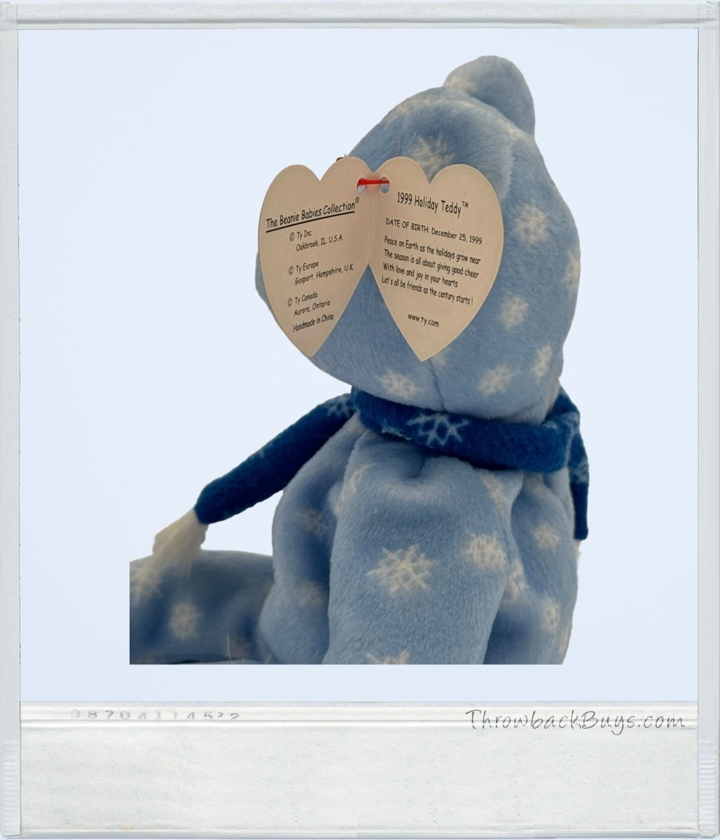 1999 - Beanie Babies Collection: Holiday Teddy - Collectible Toys - ThrowbackBuys - ThrowbackBuys
