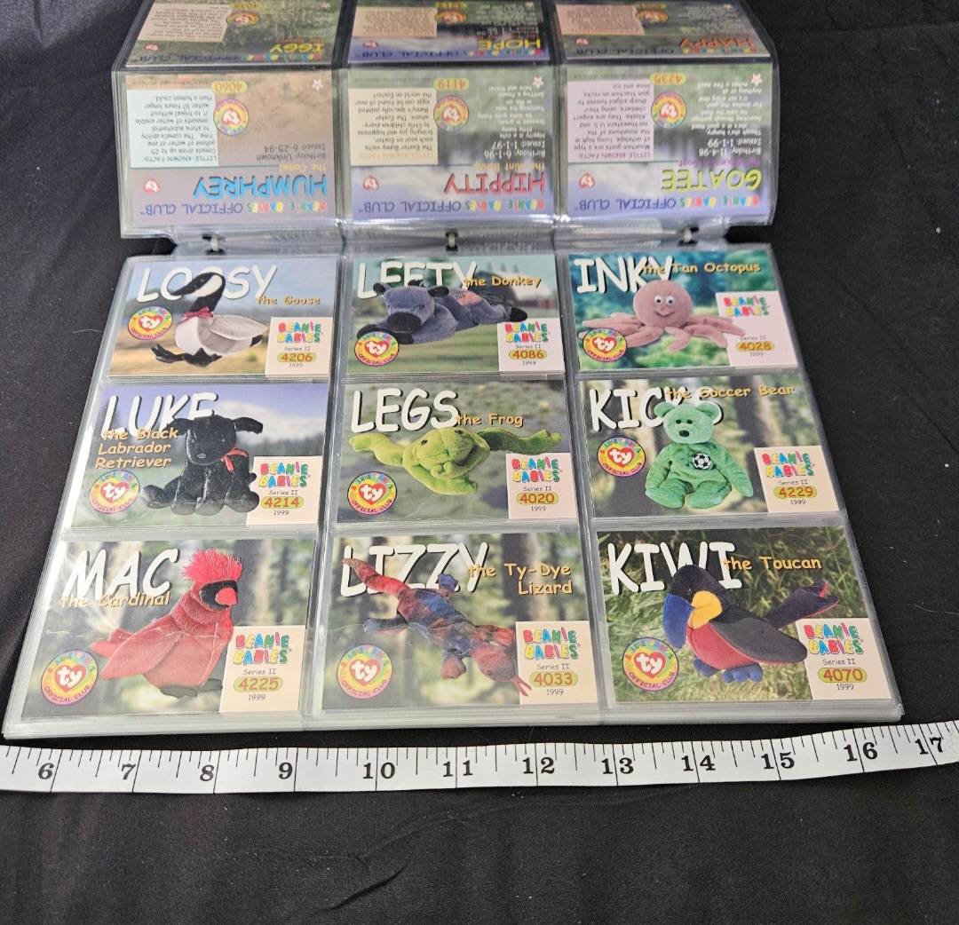 1999 Beanie Baby Club Collector Cards Series 2 Lot of 100 & Membership Card - Trading Cards - ThrowbackBuys - Cloy's Creativity