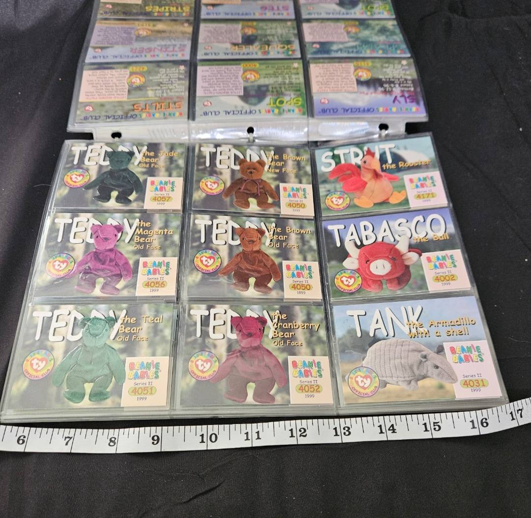 1999 Beanie Baby Club Collector Cards Series 2 Lot of 100 & Membership Card - Trading Cards - ThrowbackBuys - Cloy's Creativity