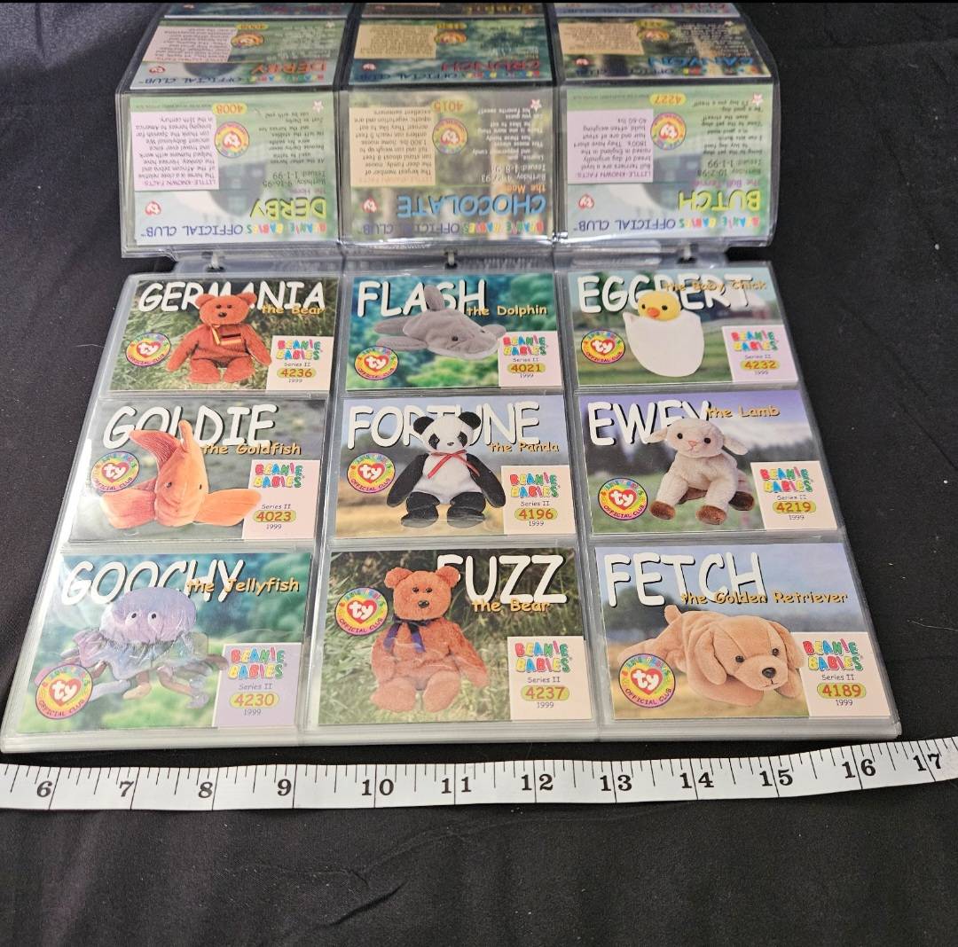 1999 Beanie Baby Club Collector Cards Series 2 Lot of 100 & Membership Card - Trading Cards - ThrowbackBuys - Cloy's Creativity