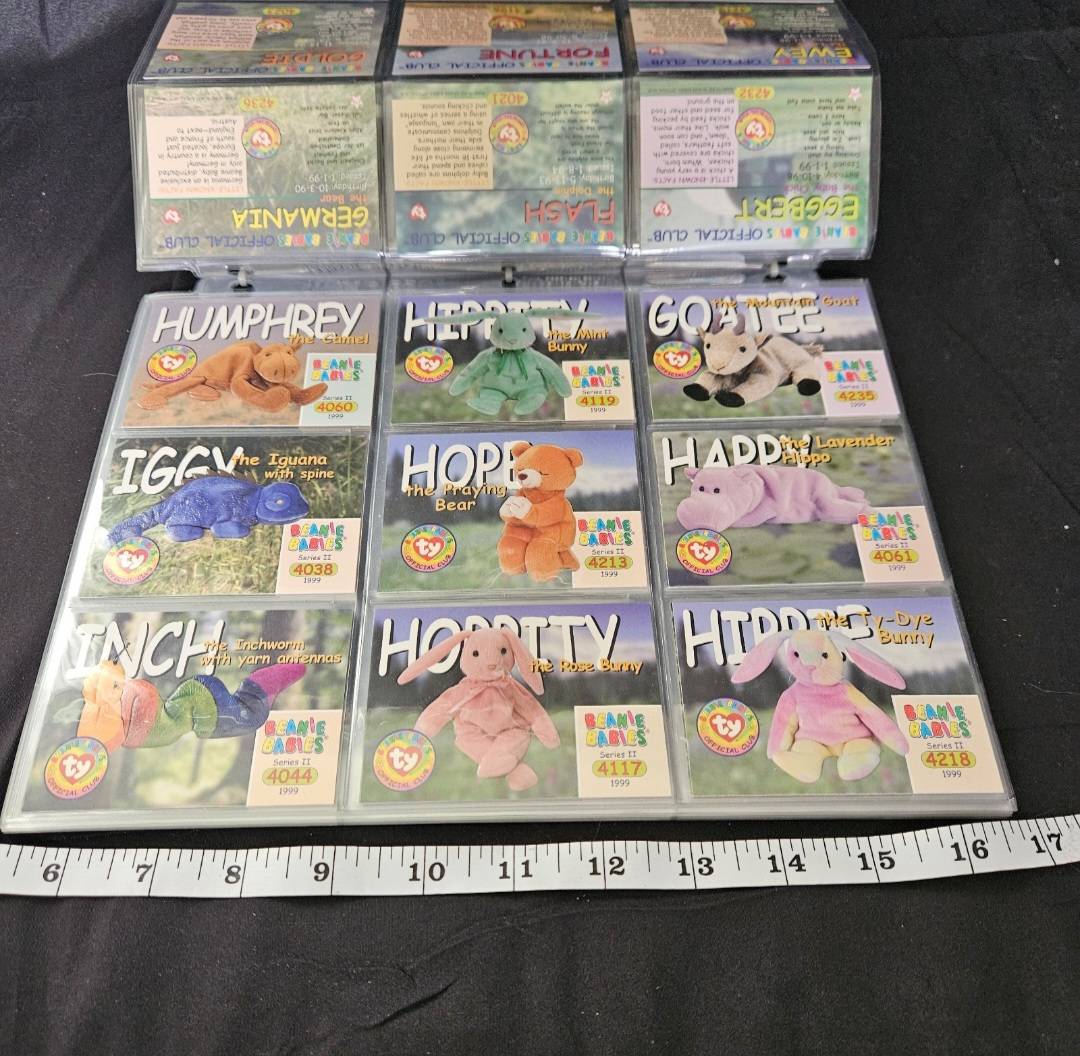 1999 Beanie Baby Club Collector Cards Series 2 Lot of 100 & Membership Card - Trading Cards - ThrowbackBuys - Cloy's Creativity