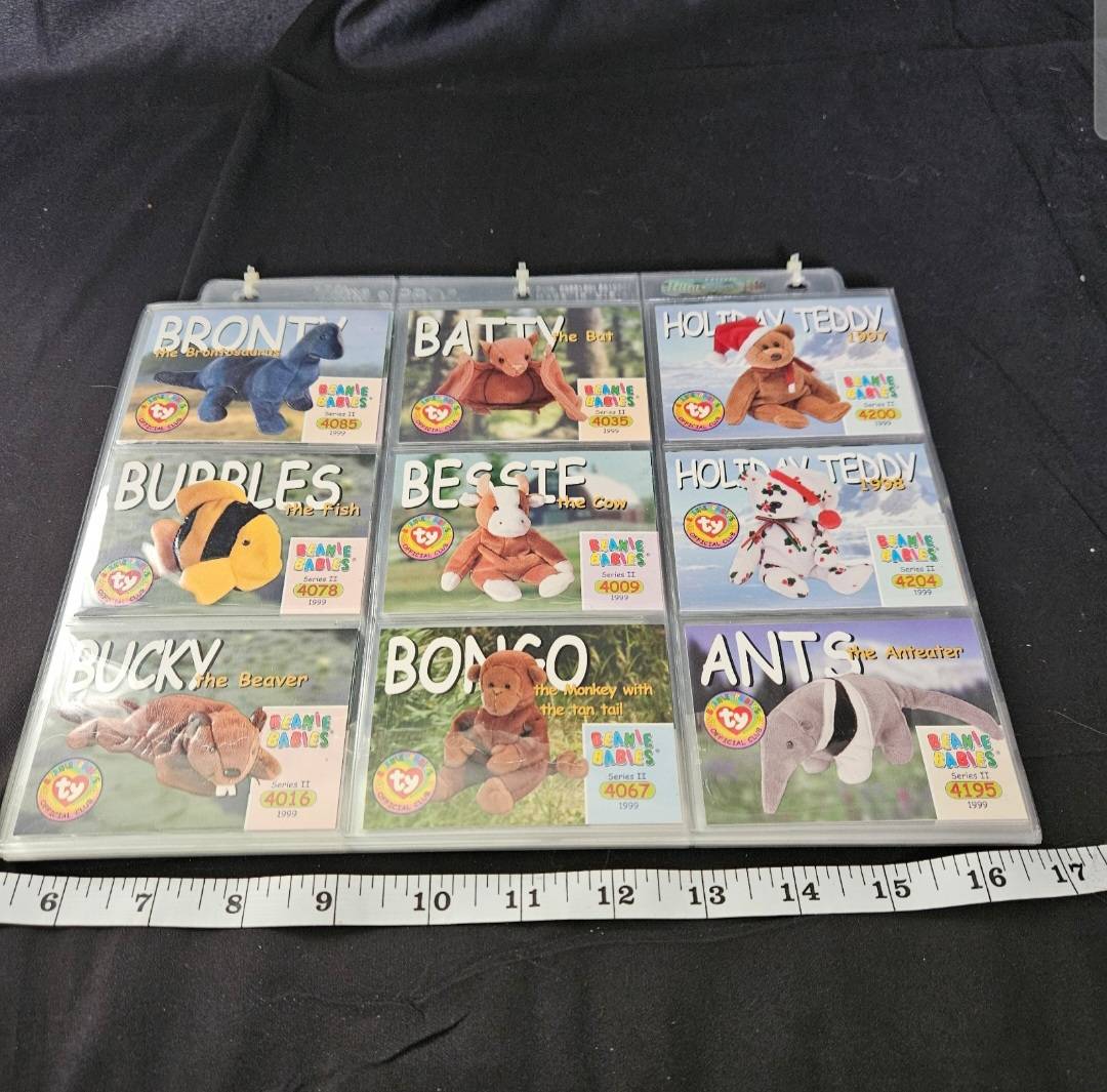 1999 Beanie Baby Club Collector Cards Series 2 Lot of 100 & Membership Card - Trading Cards - ThrowbackBuys - Cloy's Creativity