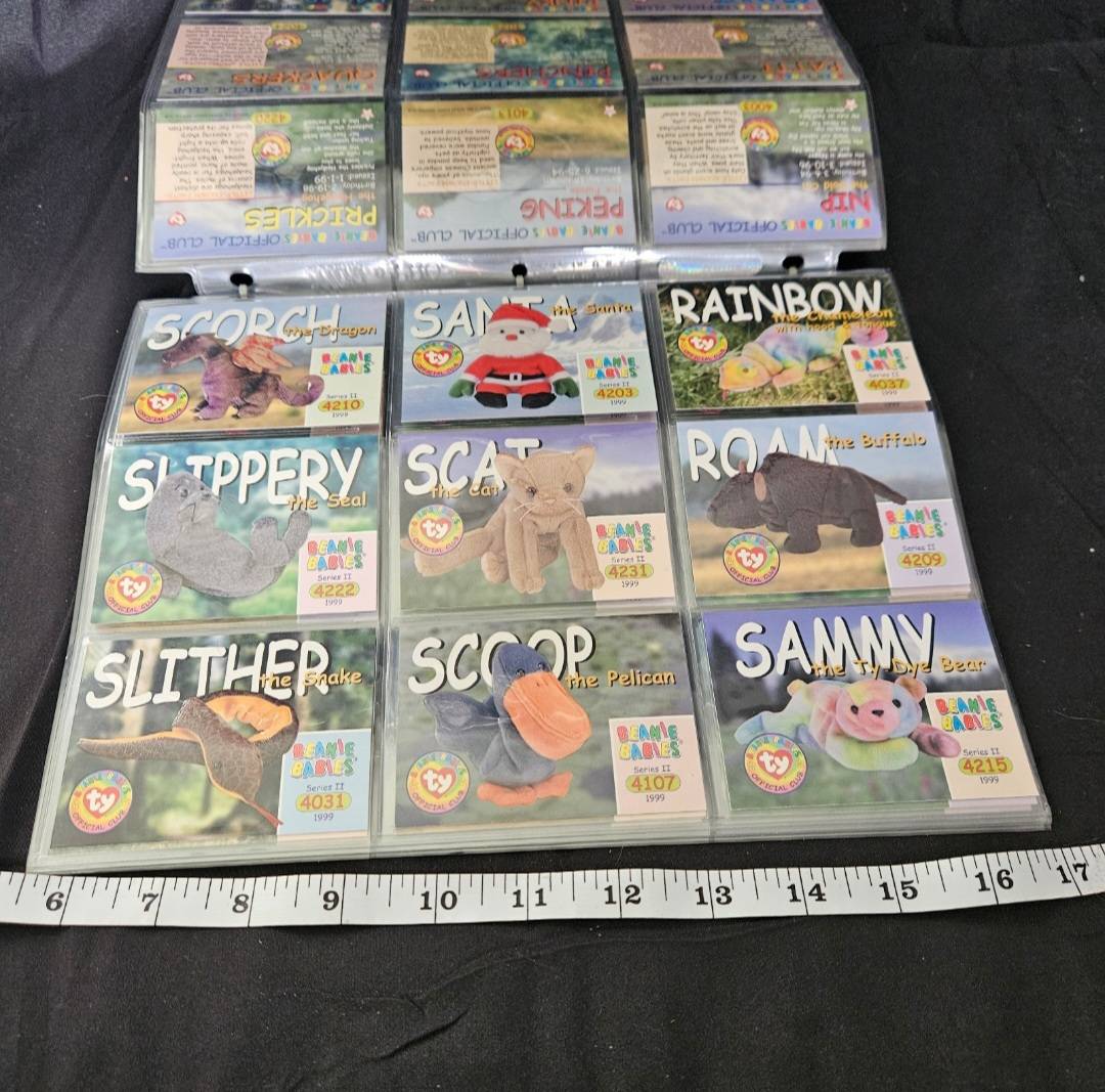 1999 Beanie Baby Club Collector Cards Series 2 Lot of 100 & Membership Card - Trading Cards - ThrowbackBuys - Cloy's Creativity