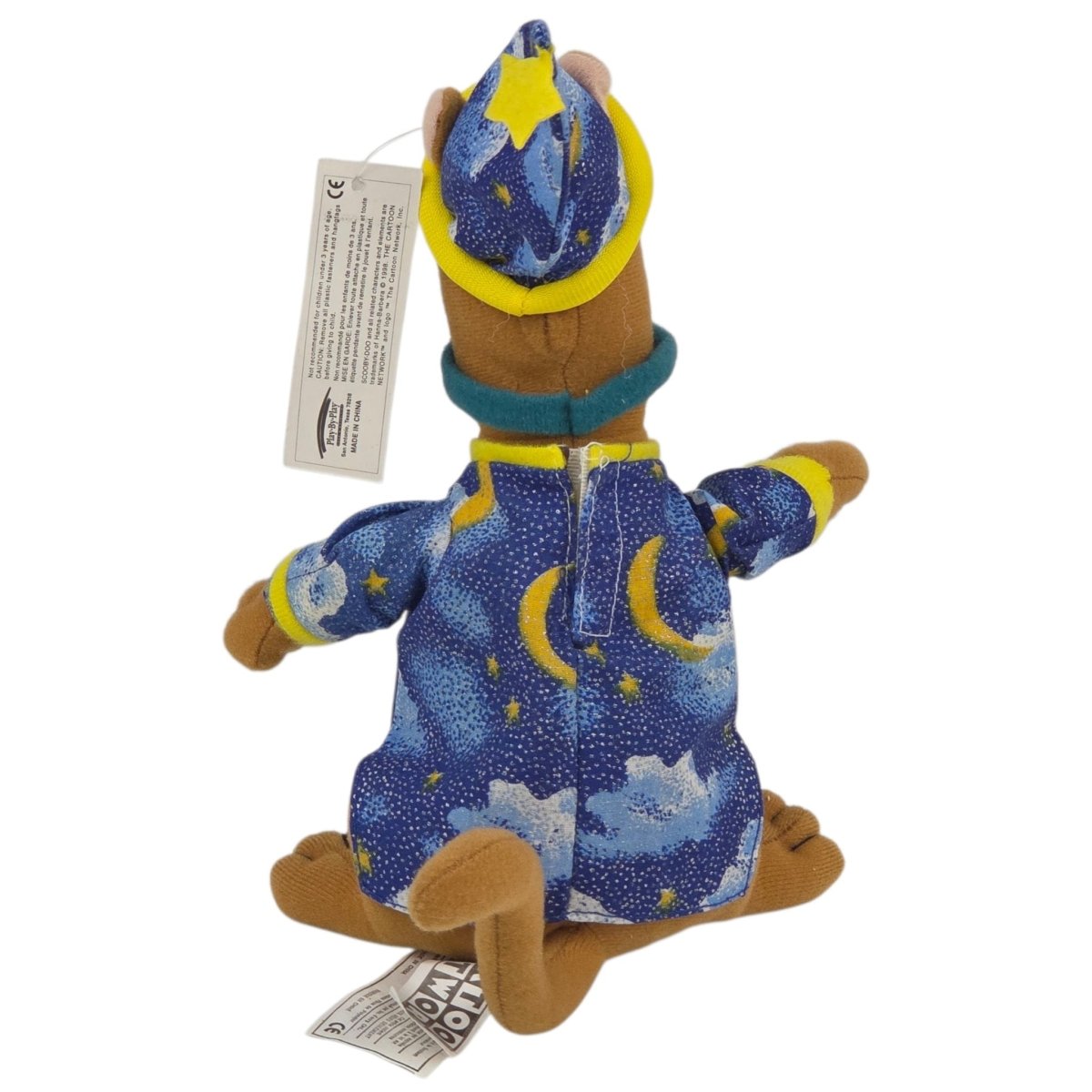 1999 – Cartoon Network Scooby - Doo Bedtime Scoob Slipper Plush, 8” Vintage - Plushies - ThrowbackBuys - A N E 1 Stop Shop