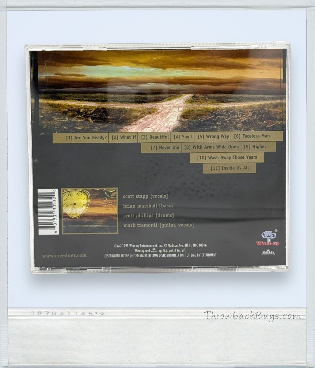 1999 - Creed: Human Clay CD - CDs - ThrowbackBuys - ThrowbackBuys