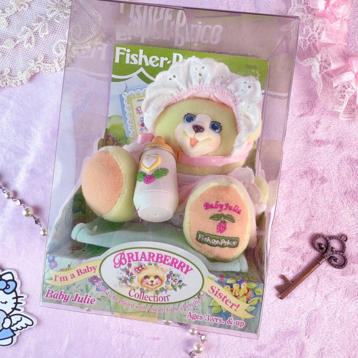 1999 Fisher Price BriarBerry Bears - Baby Julie - Plushies - ThrowbackBuys - Starbunnyvintage