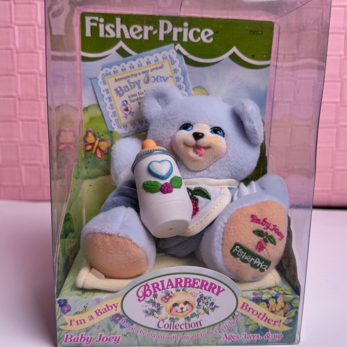 1999 Fisher Price BriarBerry Bears Plush - Baby Joey - Plushies - ThrowbackBuys - Starbunnyvintage