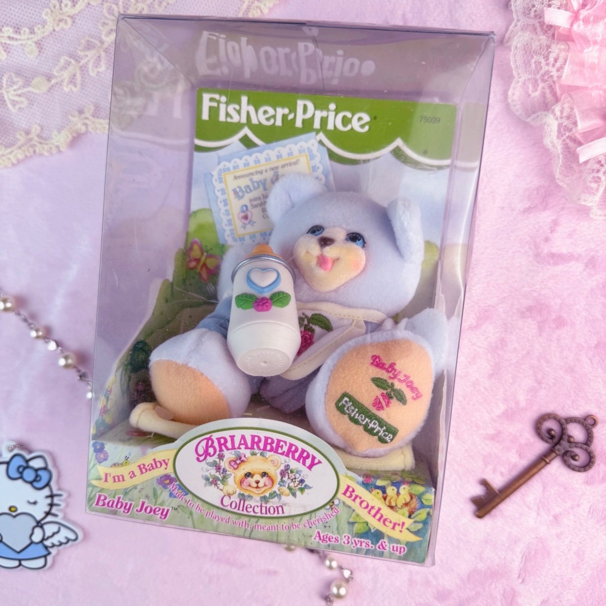 1999 Fisher Price BriarBerry Bears Plush - Baby Joey - Plushies - ThrowbackBuys - Starbunnyvintage