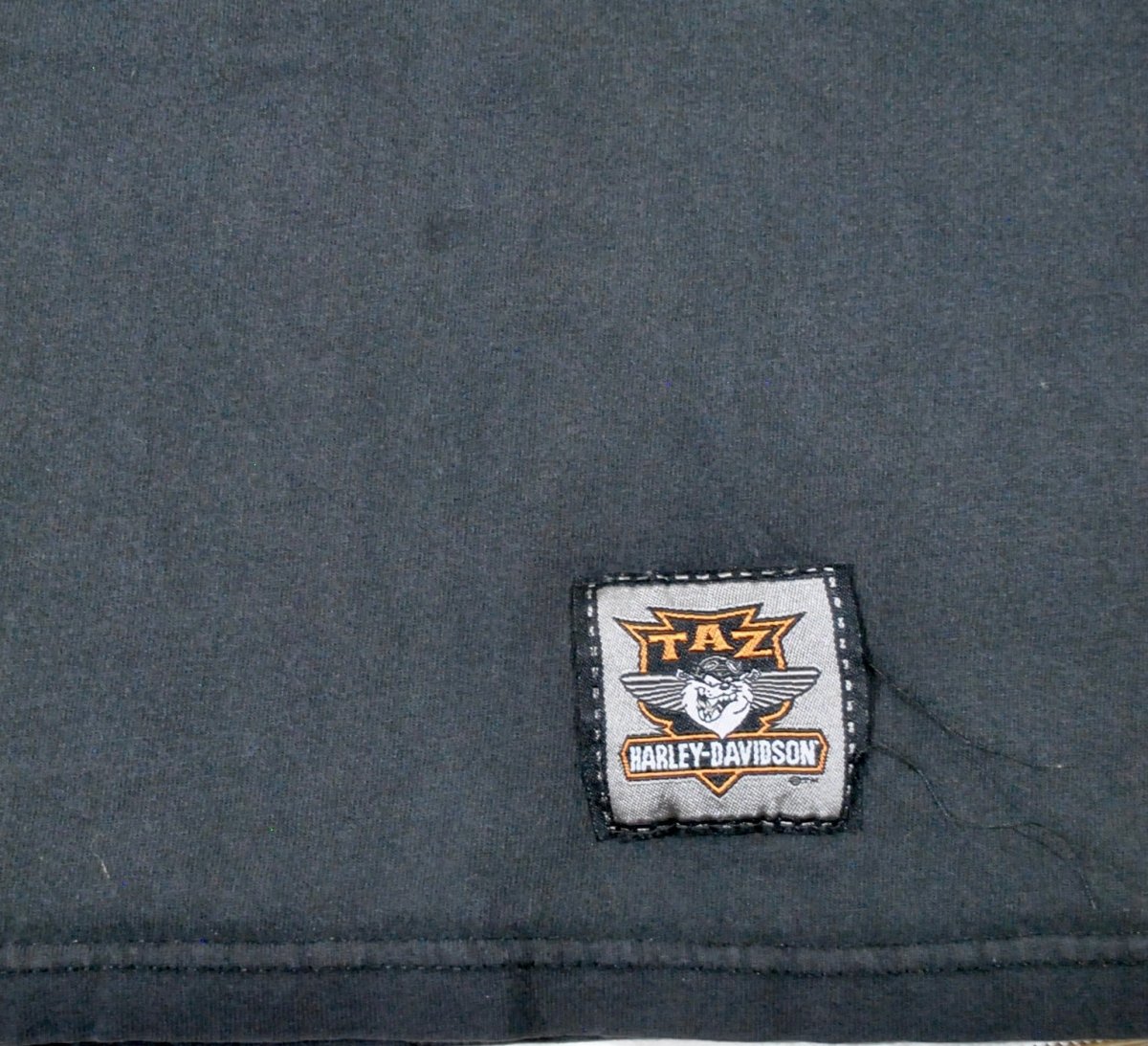 1999 - Harley-Davidson: Unisex Midnight Rider Taz T-Shirt - XL - T-Shirts - ThrowbackBuys -Yesterday's Attic