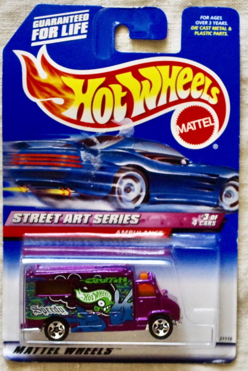 1999 Hot Wheels Street Art Series. Set of 5 - Collectible Toys - ThrowbackBuys - Our Time Warp