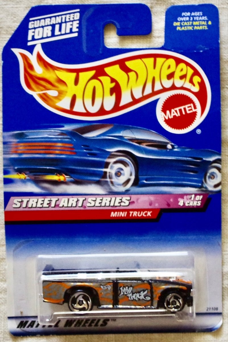 1999 Hot Wheels Street Art Series. Set of 5 - Collectible Toys - ThrowbackBuys - Our Time Warp