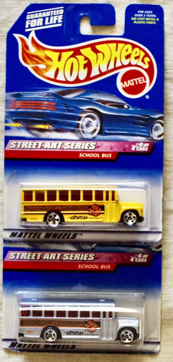 1999 Hot Wheels Street Art Series. Set of 5 - Collectible Toys - ThrowbackBuys - Our Time Warp