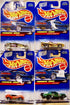 1999 Hot Wheels Terrific Series. Set of 4 - Collectible Toys - ThrowbackBuys - Our Time Warp