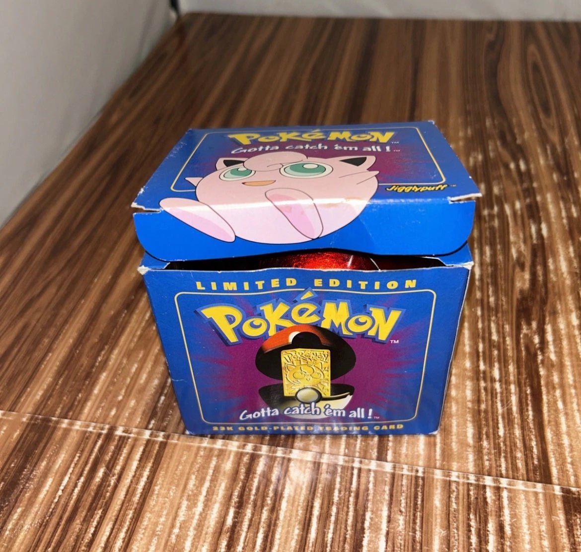 1999 JIGGLYPUFF Nintendo Pokemon 23K Gold Plated Trading Card 39 Pokeball New - Action Figures & Collectibles - ThrowbackBuys - Raybar121