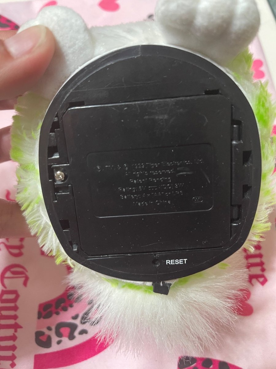 1999 Lime Green Furby Baby Rare Vintage Electronic Toy Hasbro Tiger Electronics Works - Collectible Toys - ThrowbackBuys -Furby Queen