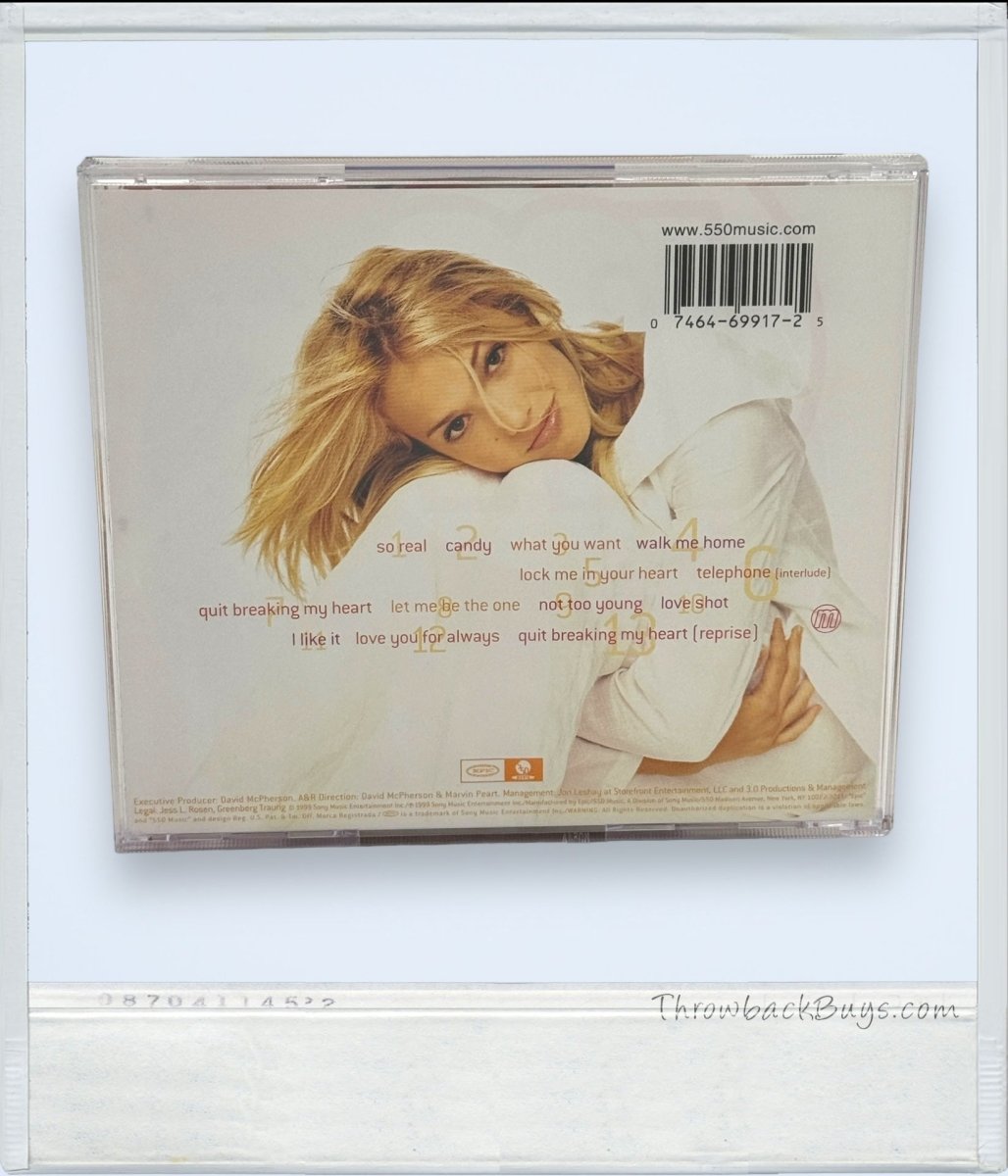 1999 - Mandy Moore: So Real CD - CDs - ThrowbackBuys - ThrowbackBuys