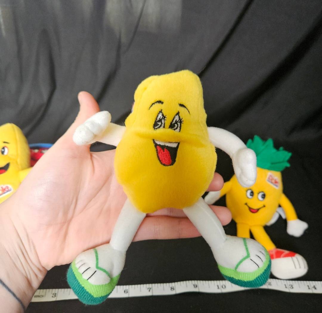 1999 Official Dole Fruit Plush Toy Lot Of 4 - Plushies - ThrowbackBuys - Cloy's Creativity