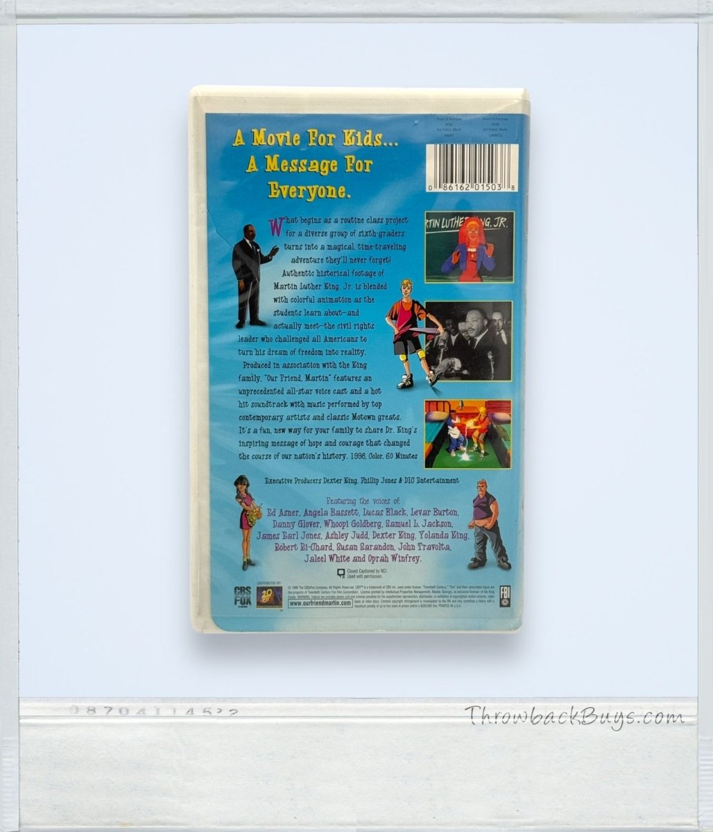 1999 - Our Friend, Martin VHS - VHS - ThrowbackBuys - ThrowbackBuys