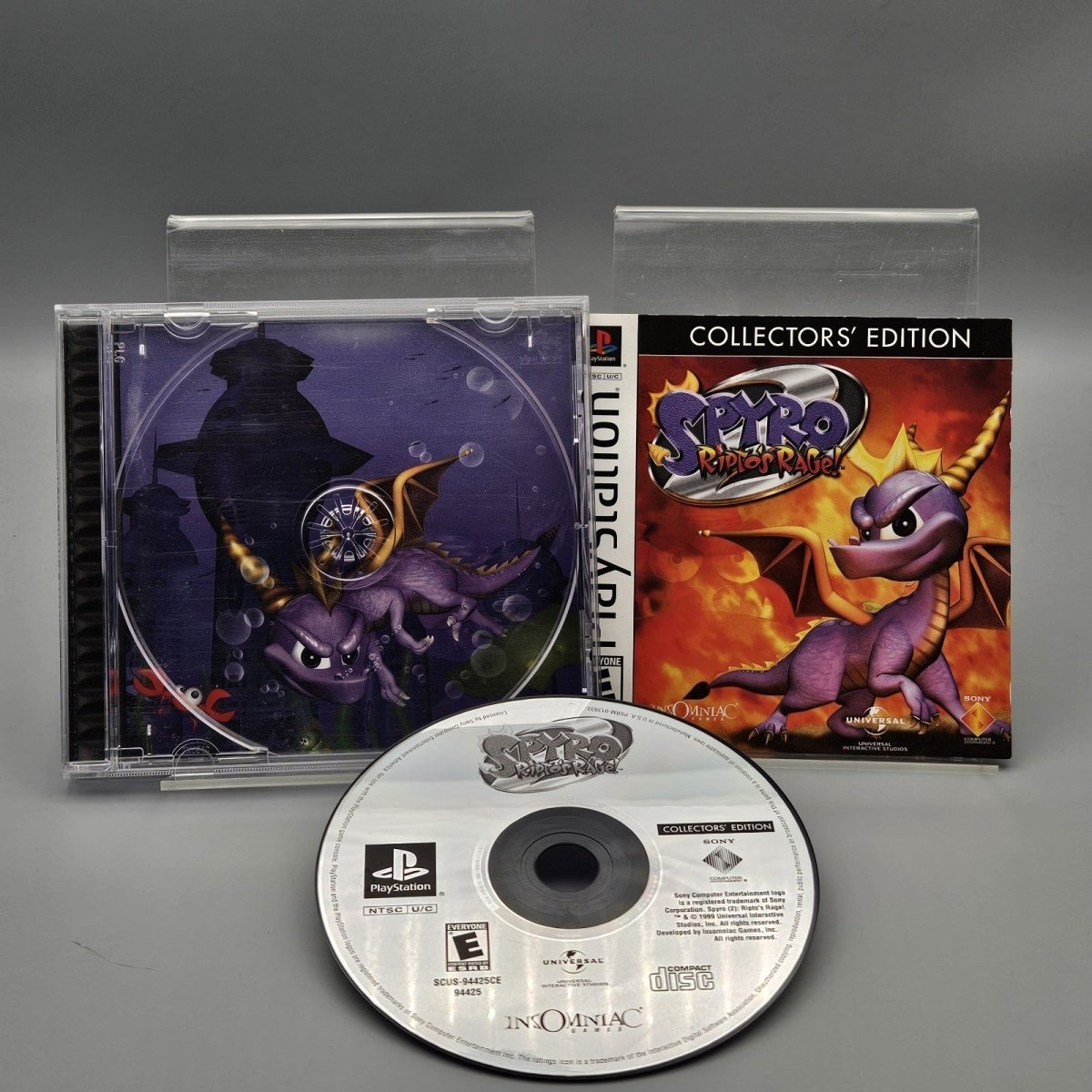 1999 – PlayStation 1: Spyro 2 Ripto's Rage Collector's Edition - Video Games - ThrowbackBuys - Pinnaclecollectibles