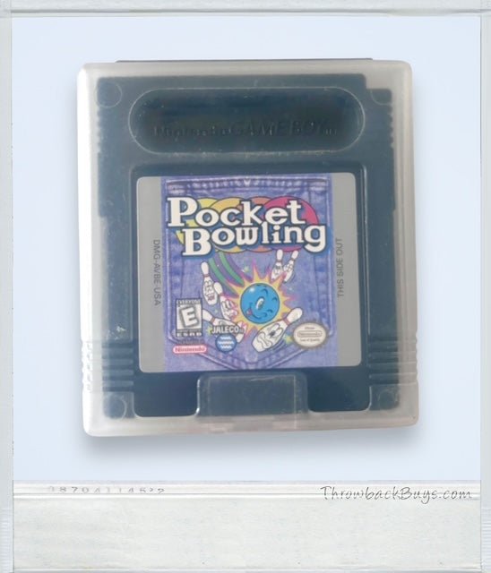 1999 – Pocket Bowling (Nintendo Game Boy Color) - Video Games - ThrowbackBuys - ThrowbackBuys