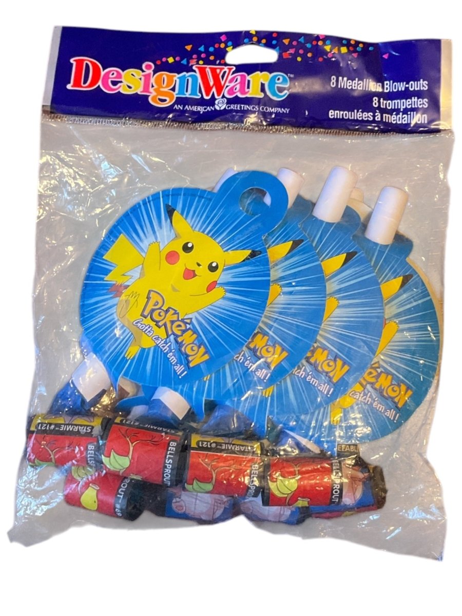 1999 Pokémon Party Blow - outs - Accessories - ThrowbackBuys - Shiznit