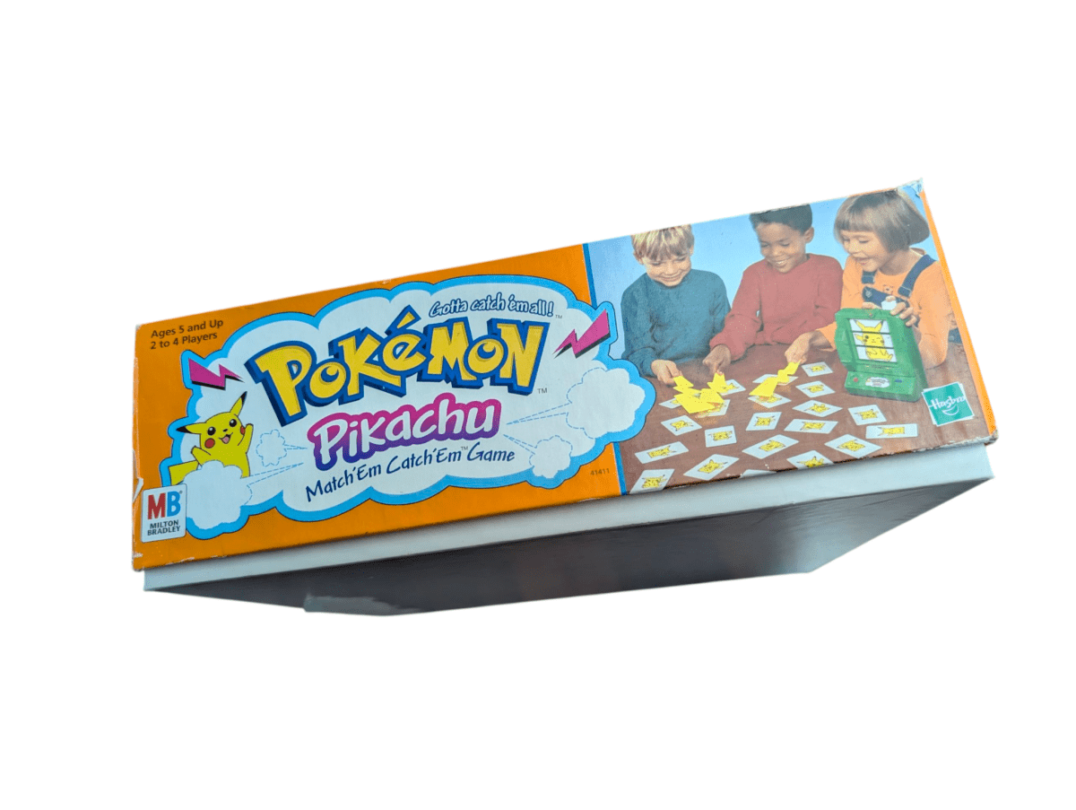 1999 Pokémon Pikachu Match 'Em Catch 'Em Game - Board Games - ThrowbackBuys - Shiznit