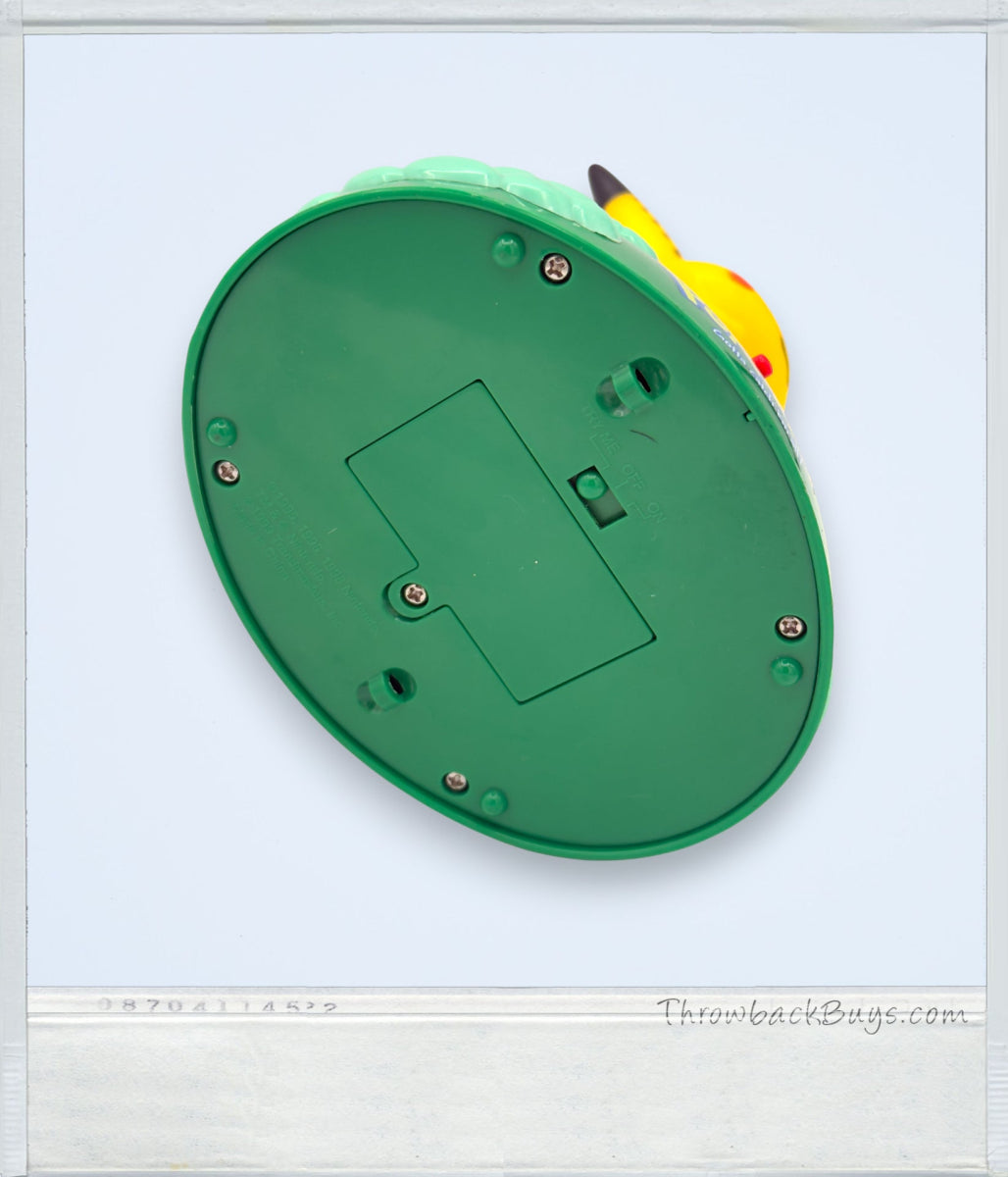 1999 - Pokemon: Pikachu Talking Figure & Room Greeter 7" by Trendmaster, Jason Paige Autographed - RARE - Collectible Toys - ThrowbackBuys - ThrowbackBuys