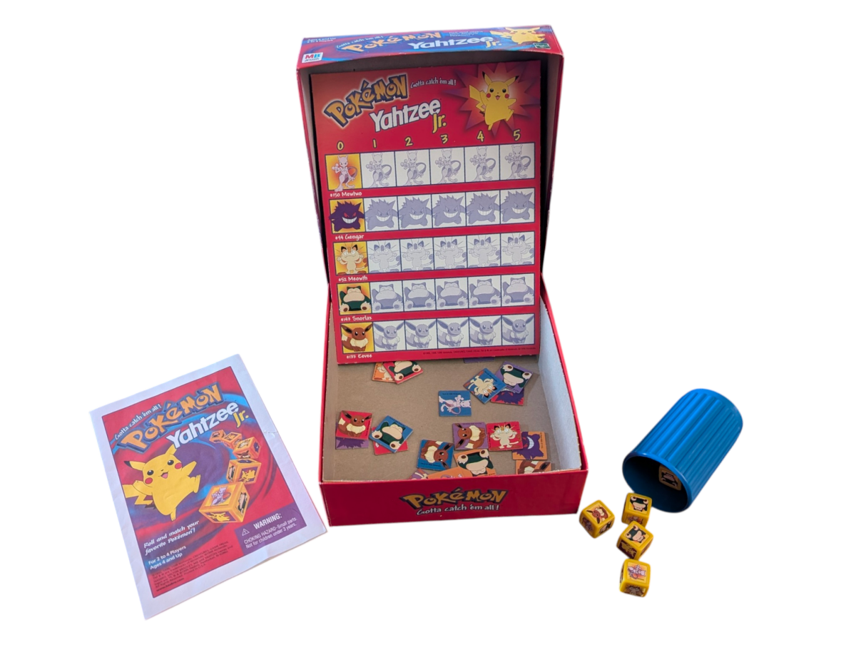 1999 Pokémon Yahtzee Jr. Board Game - Board Games - ThrowbackBuys - Shiznit